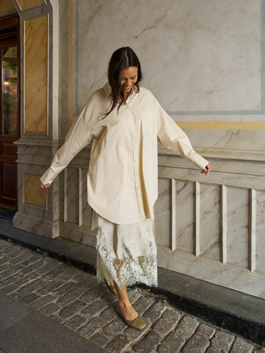 Neo Noir Halina Poplin Shirt
