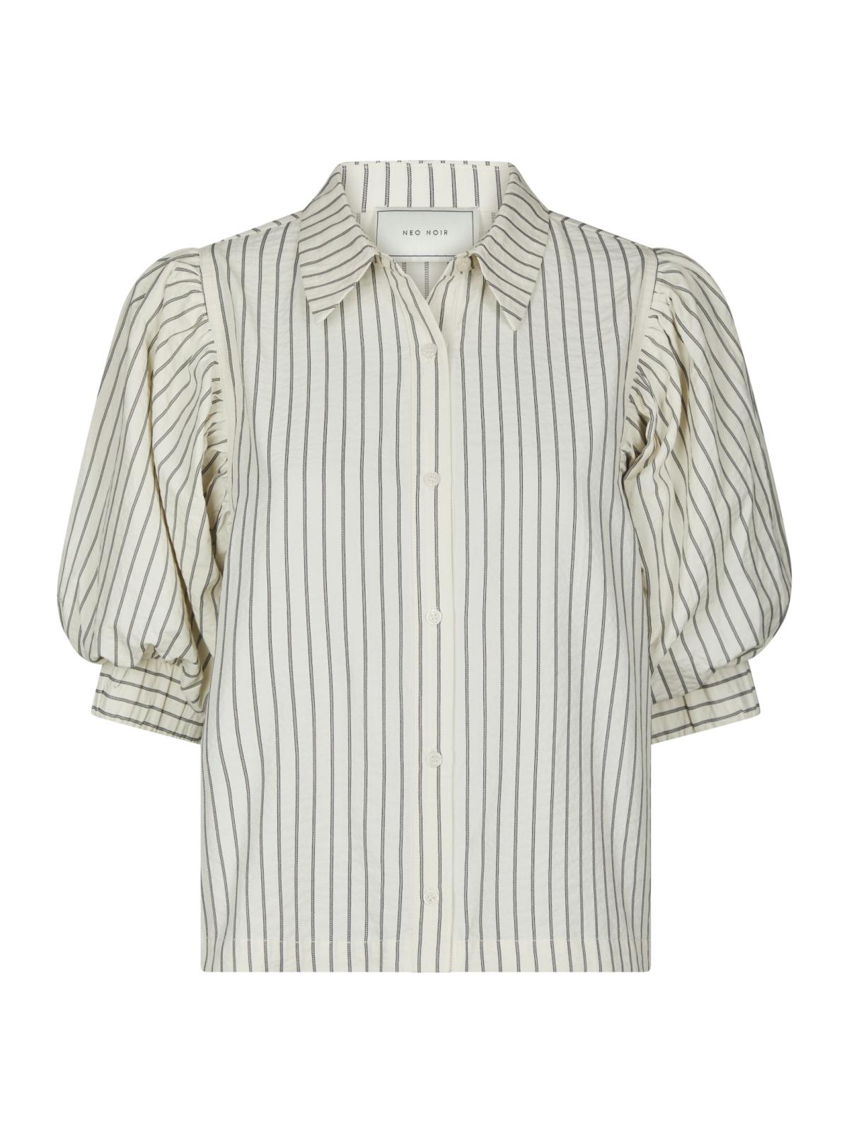 Neo Noir Etta Slim Stripe Shirt