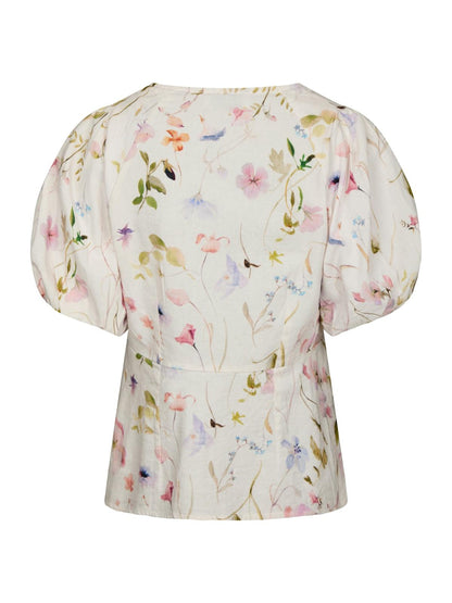Neo Noir Irina Flower Blouse