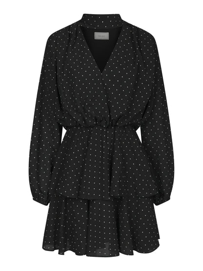 Neo Noir Nielle Dot Dress
