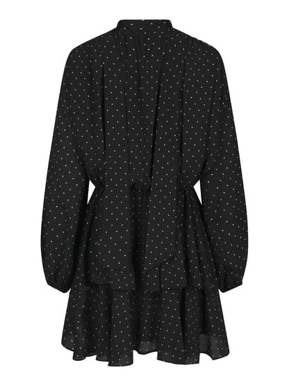 Neo Noir Nielle Dot Dress