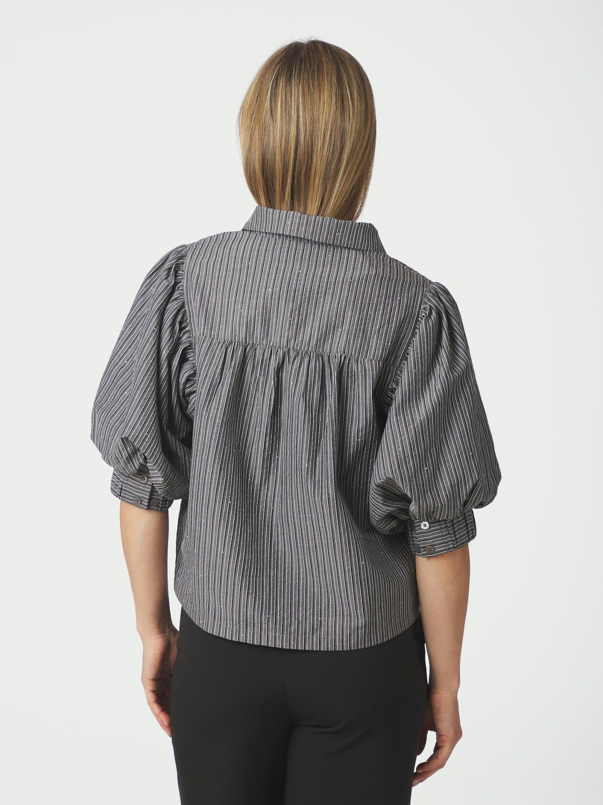 Neo Noir Etta Stripe B Shirt