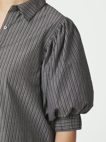 Neo Noir Etta Stripe B Shirt
