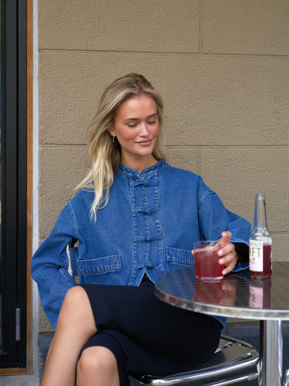 Neo Noir Caline Denim Jacket