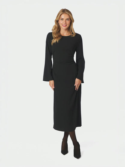 Neo Noir Emmely Drape Dress