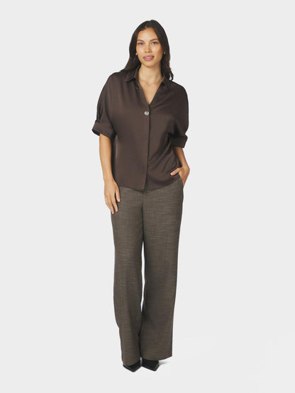 Neo Noir Carm Heavy Sateen Shirt