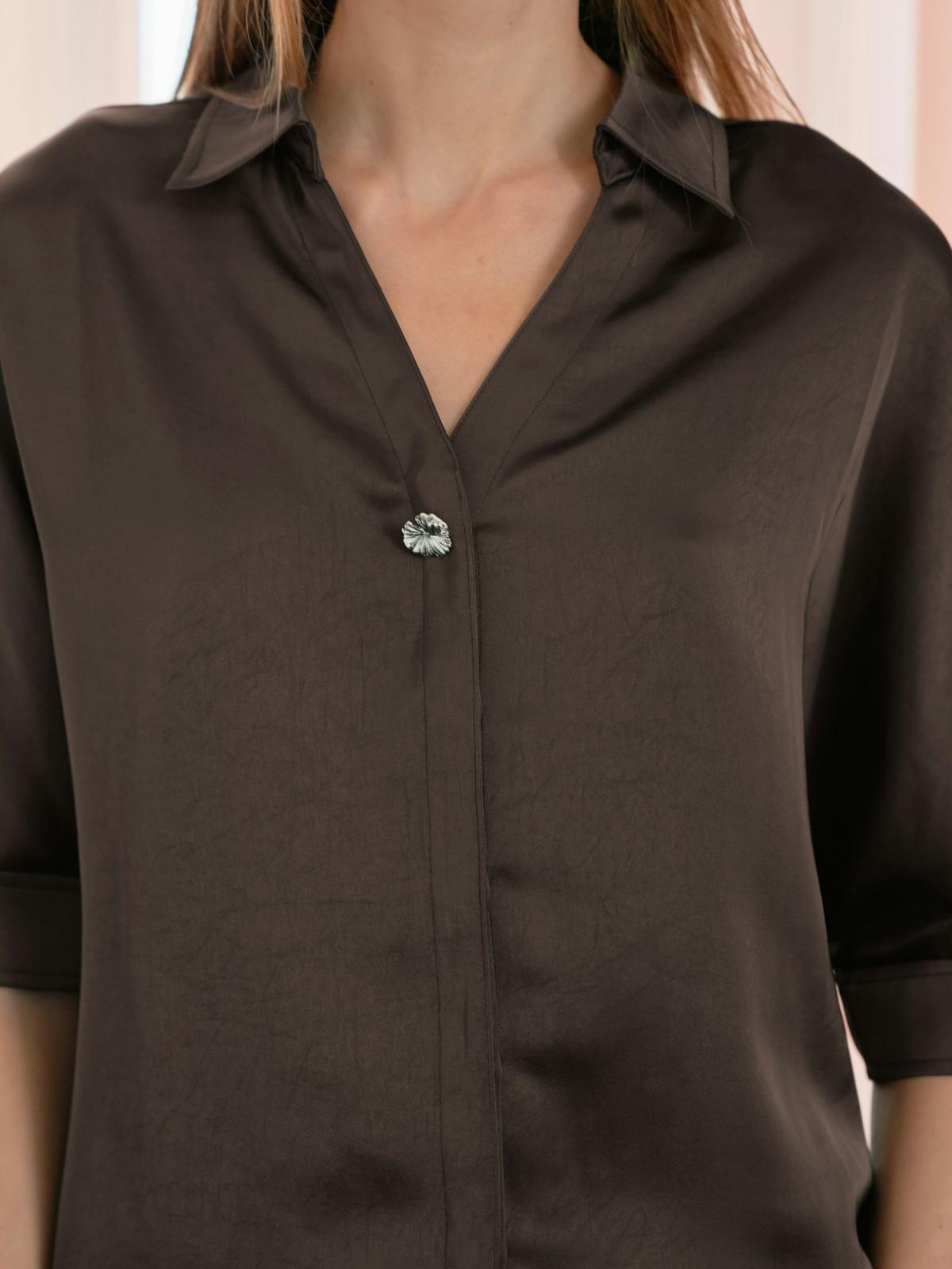 Neo Noir Carm Heavy Sateen Shirt