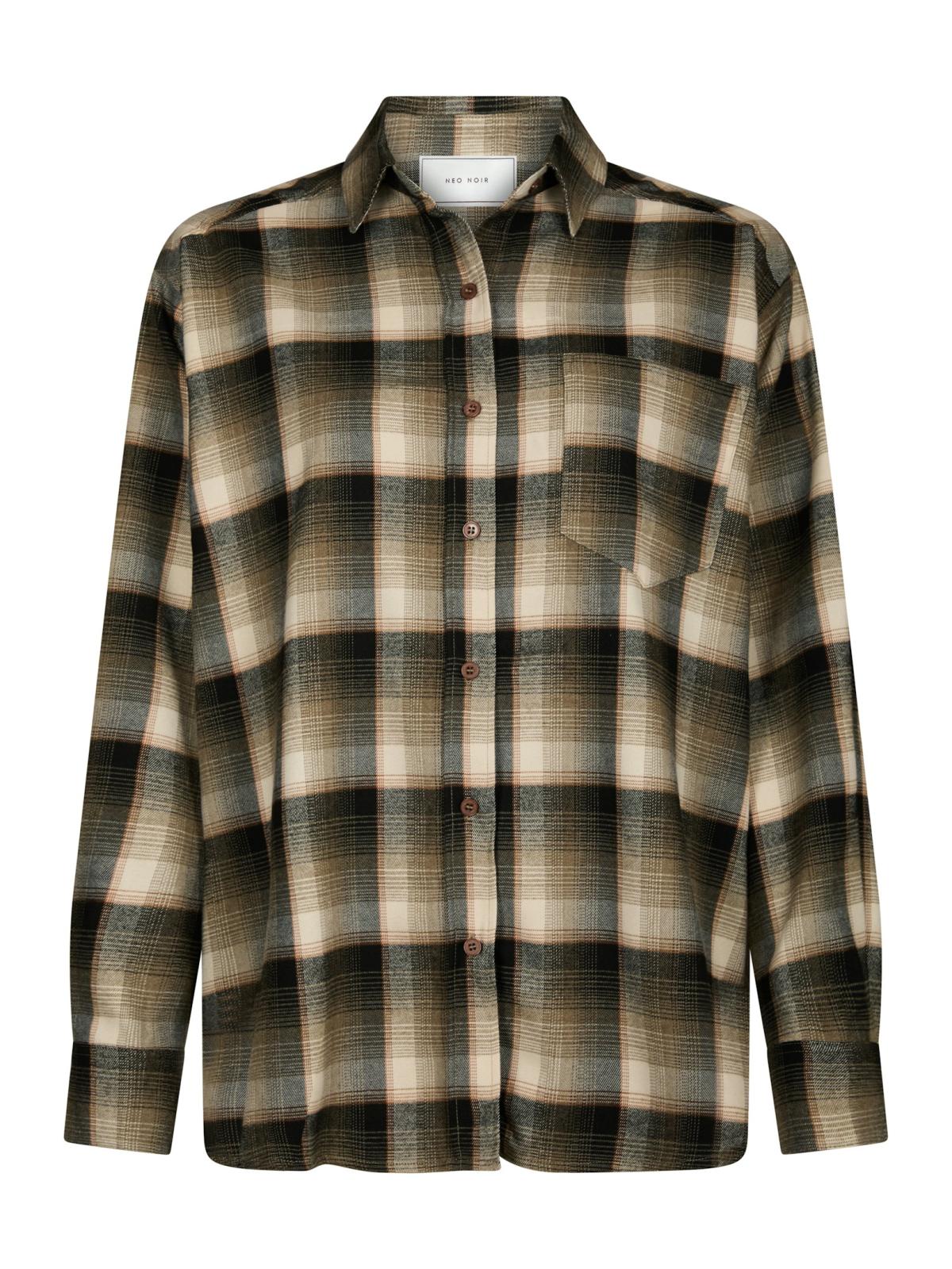 Neo Noir Dalma Flannel Check Shirt