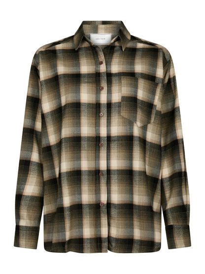 Neo Noir Dalma Flannel Check Shirt