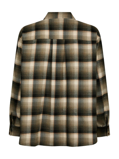 Neo Noir Dalma Flannel Check Shirt