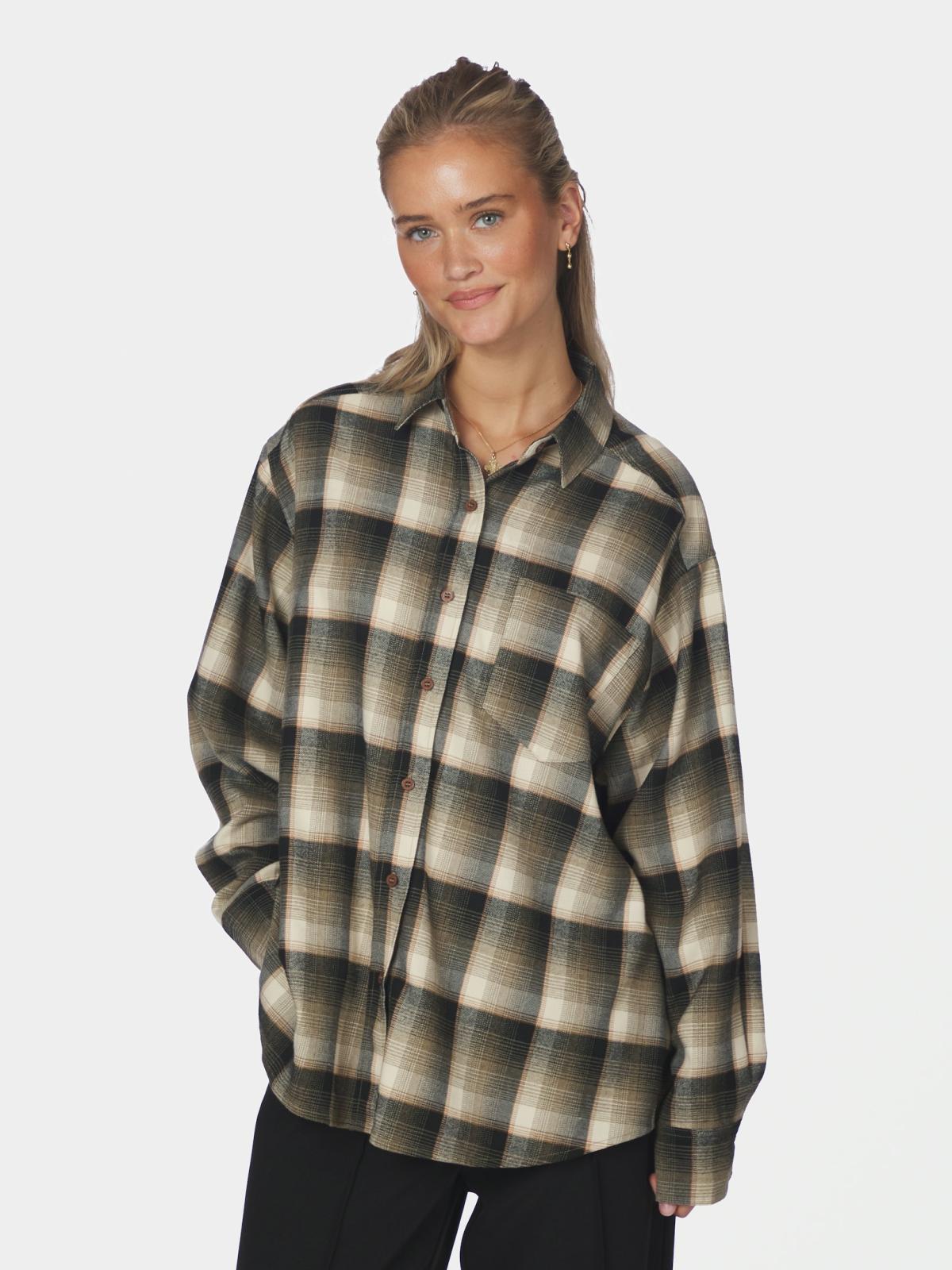 Neo Noir Dalma Flannel Check Shirt