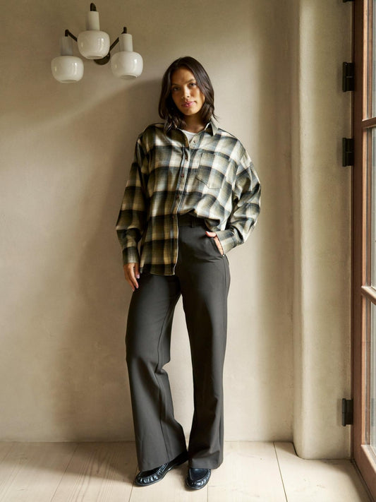 Neo Noir Dalma Flannel Check Shirt