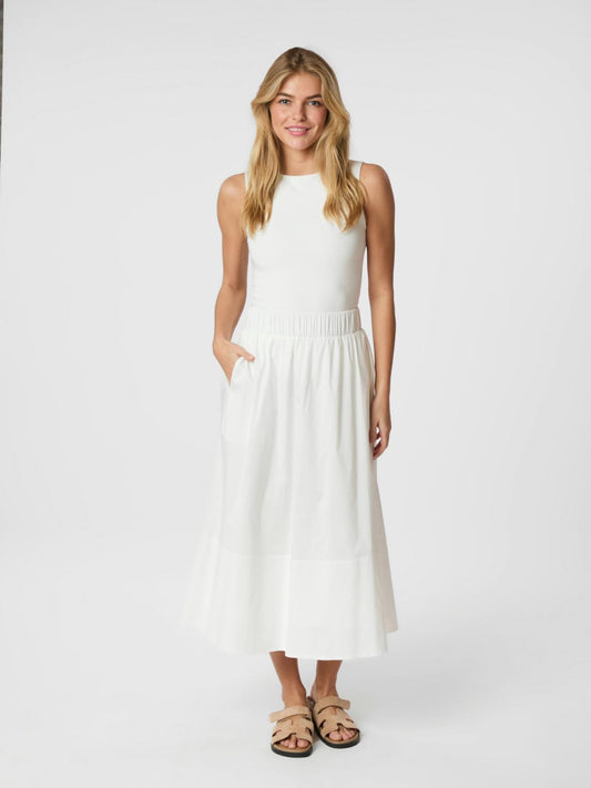 Neo Noir Yara Poplin Skirt
