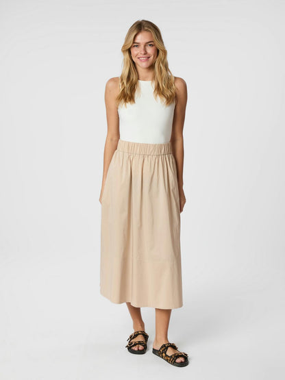 Neo Noir Yara Poplin Skirt