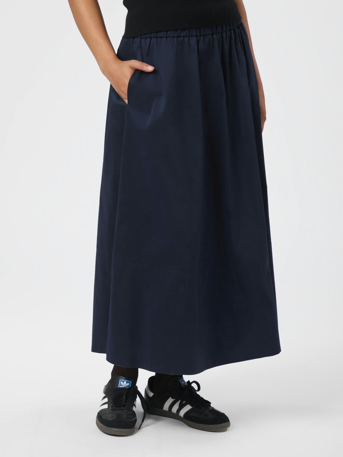 Neo Noir Yara Poplin Skirt