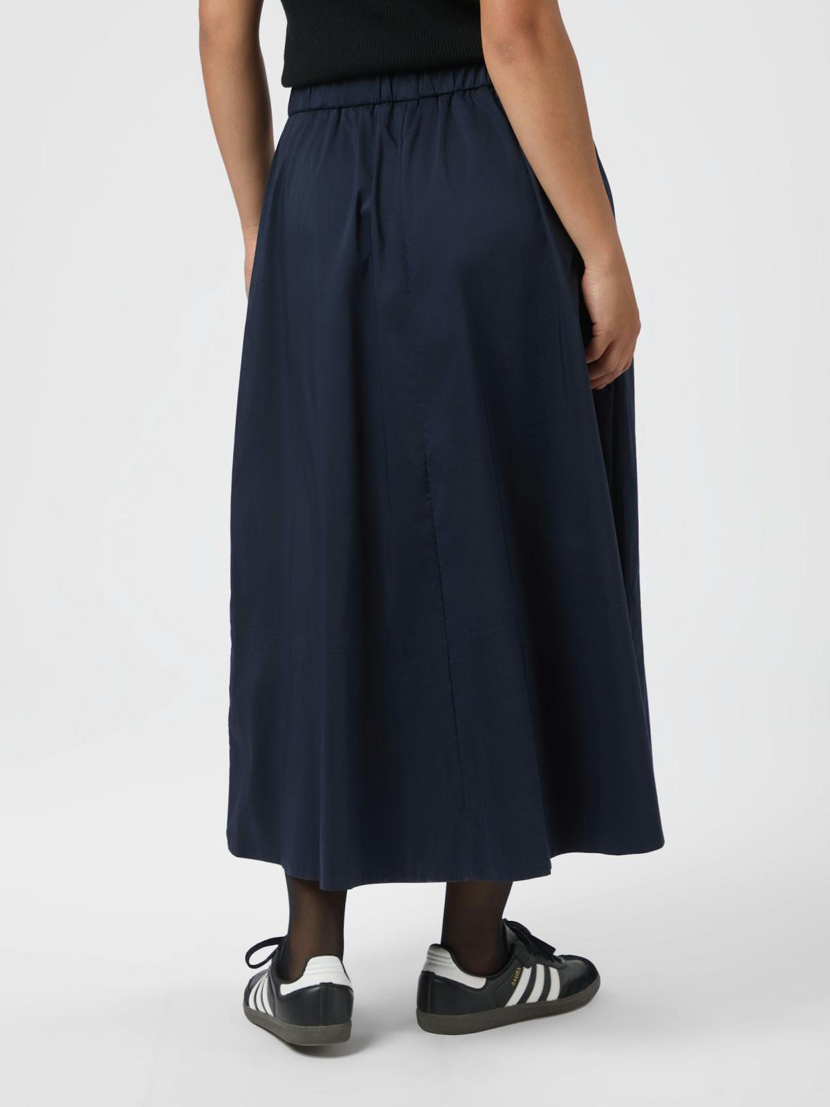 Neo Noir Yara Poplin Skirt