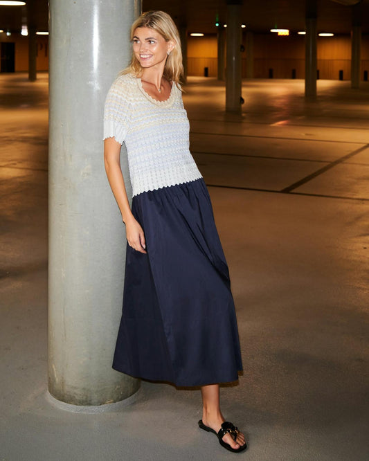 Neo Noir Yara Poplin Skirt