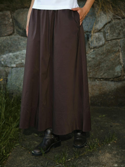 Neo Noir Yara Poplin Skirt