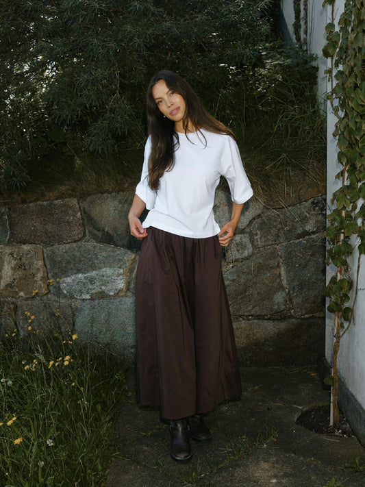 Neo Noir Yara Poplin Skirt