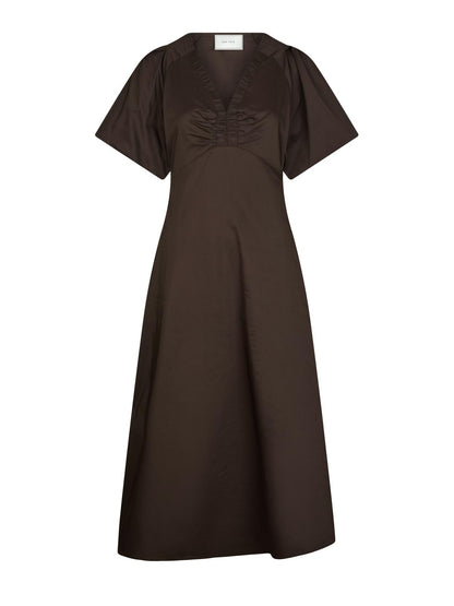 Neo Noir Illana Poplin Dress
