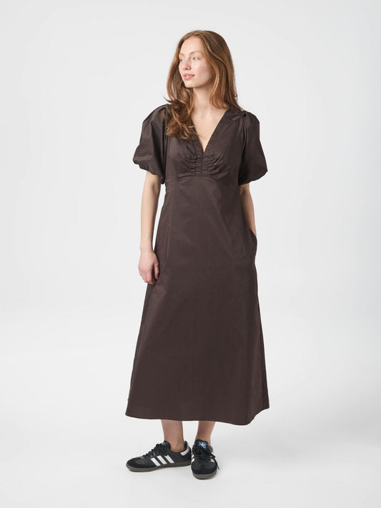 Neo Noir Illana Poplin Dress
