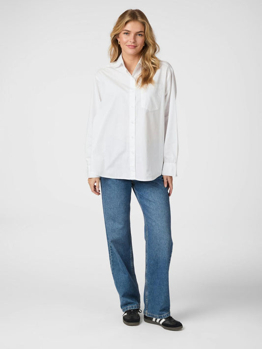 Dalma C Poplin Shirt Neo Noir