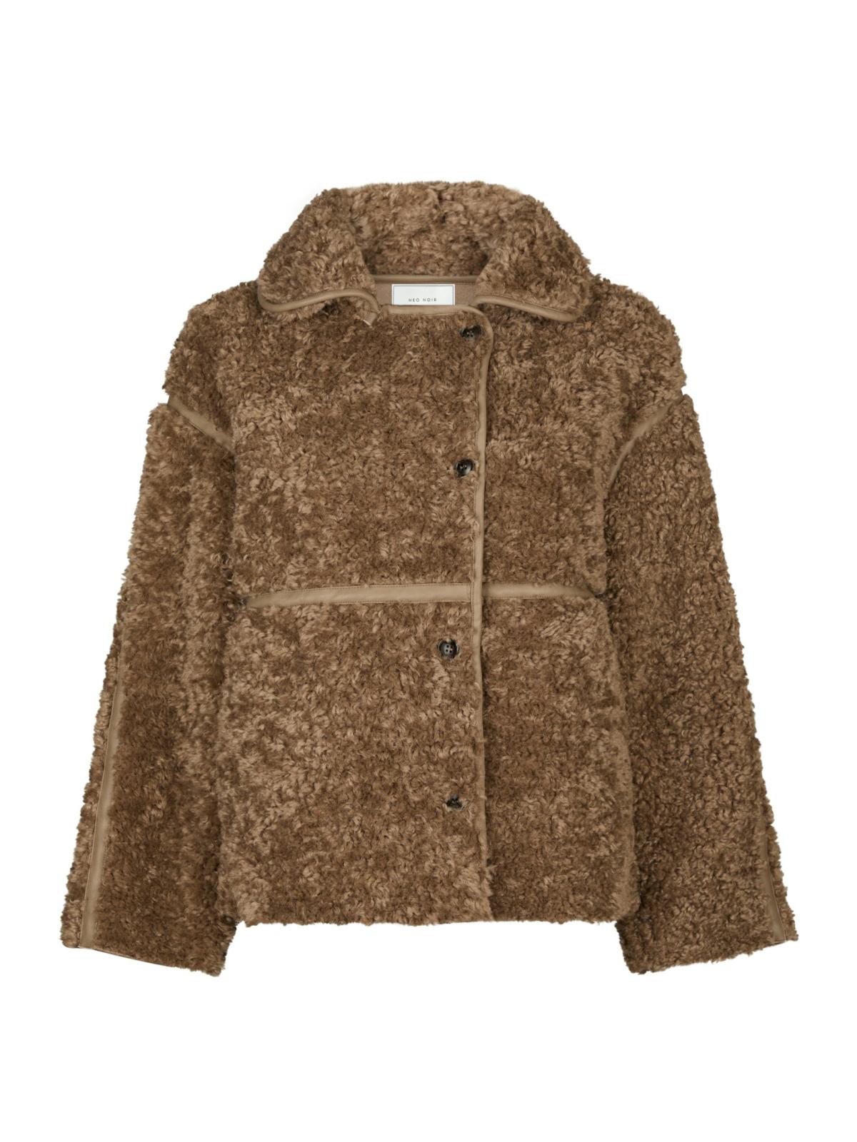 Neo Noir Castor Faux Fur Jacket