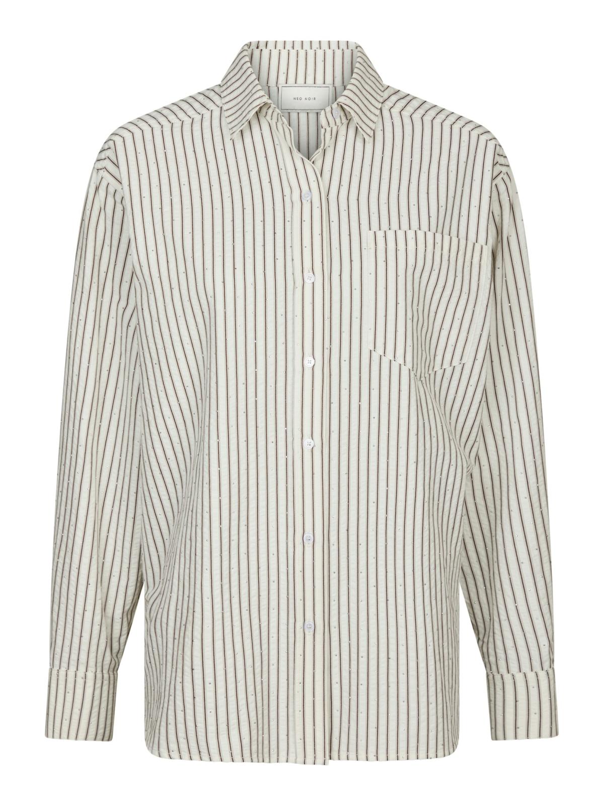 Neo Noir Dalma Crepe Stone Shirt
