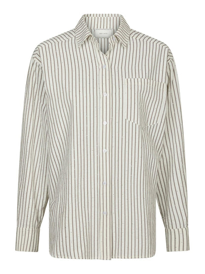 Neo Noir Dalma Crepe Stone Shirt