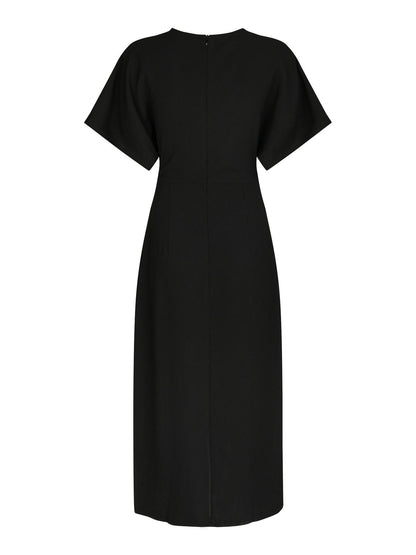 Neo Noir Miloine Drape Dress