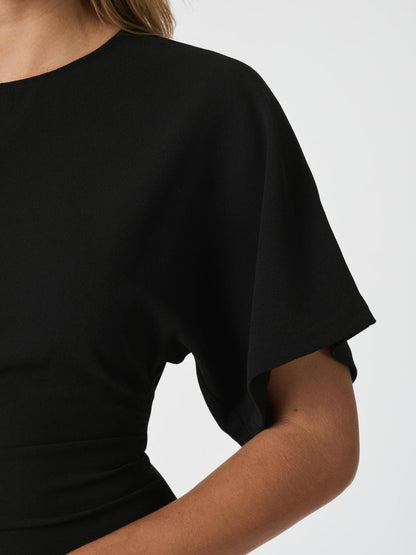 Neo Noir Miloine Drape Dress