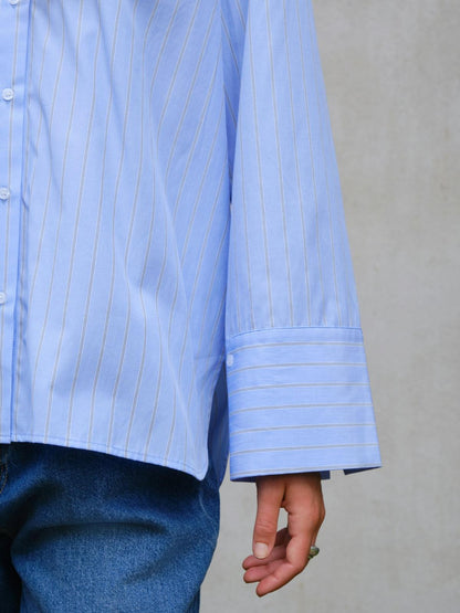 Neo Noir Dita Twin Stripe Shirt