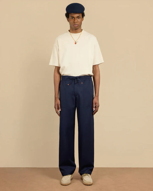 Drôle De Monsieur Le Pantalon Élastiqué Laine