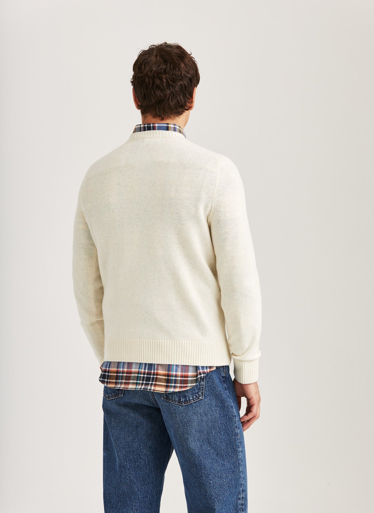 Morris Hertford Oneck Off White