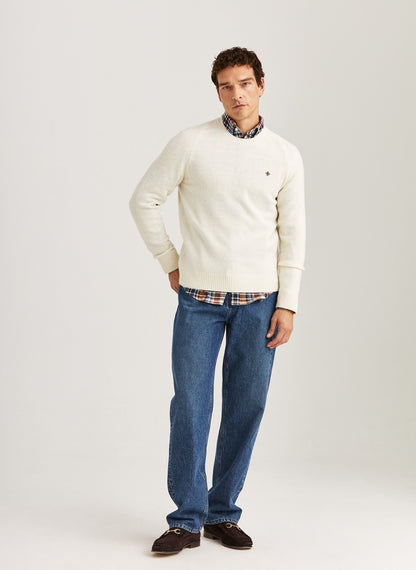Morris Hertford Oneck Off White