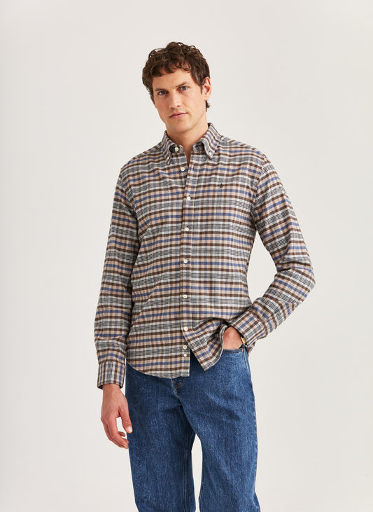 Morris Flannel Check Shirt