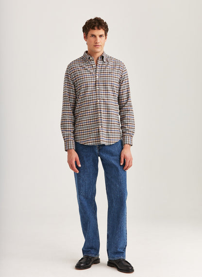 Morris Flannel Check Shirt