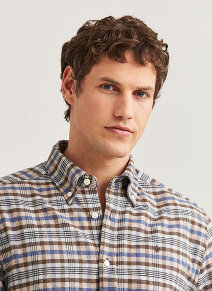 Morris Flannel Check Shirt