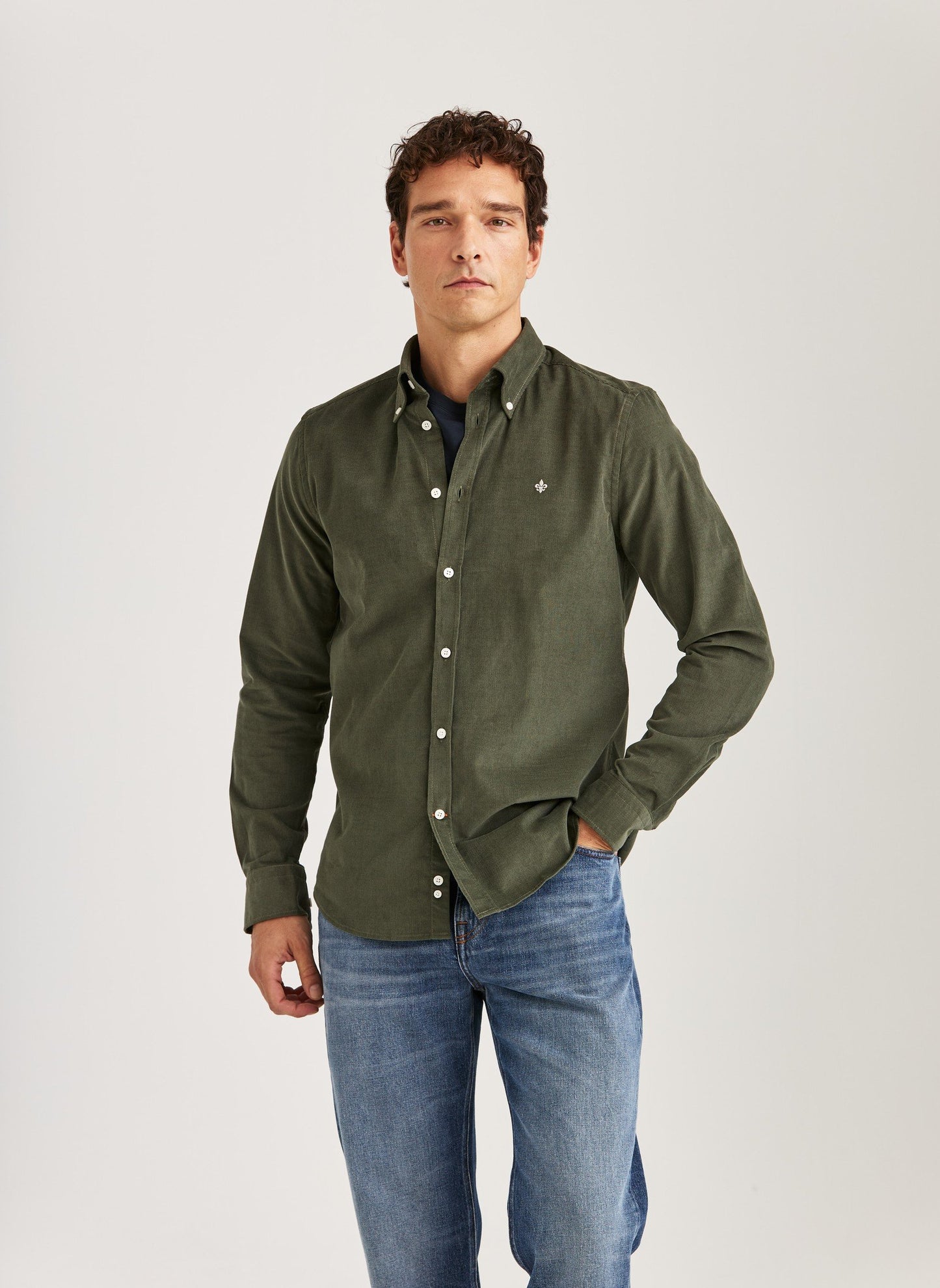 Morris Douglas Cord Shirt