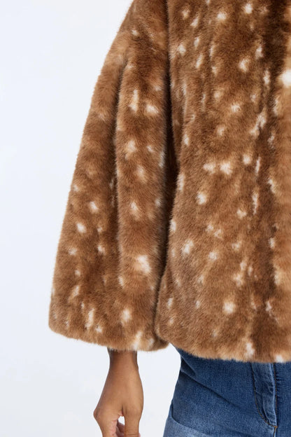 Munthe Carmella Animal Print Jacket