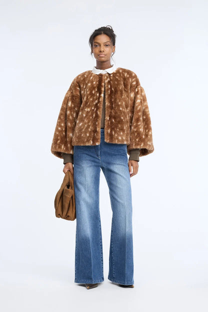 Munthe Carmella Animal Print Jacket