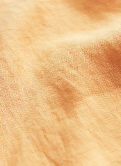 Morris Douglas Linen Shirt Orange