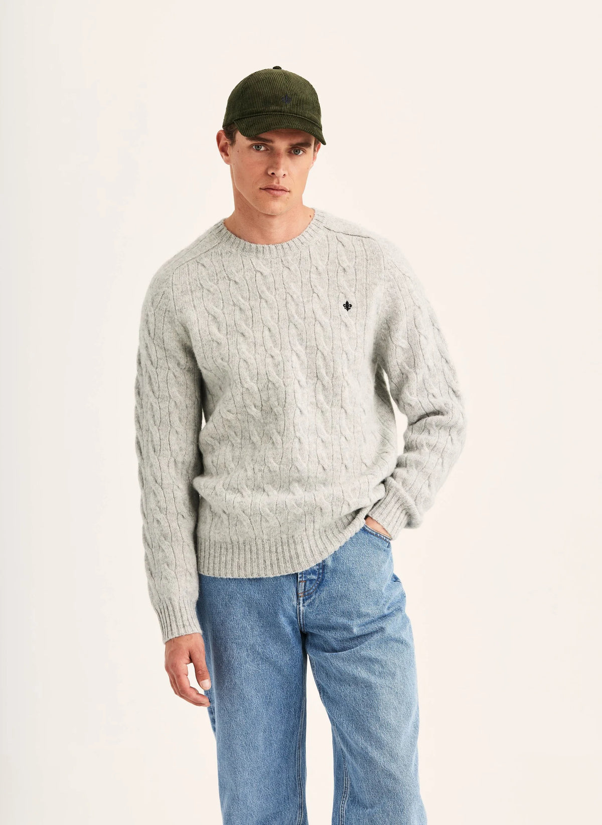 Morris Archard Cable Sweater