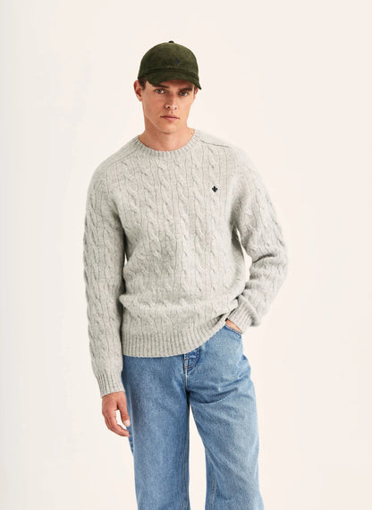 Morris Archard Cable Sweater