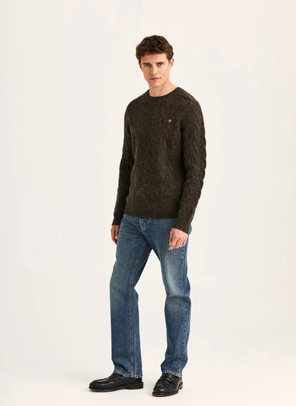 Morris Archard Cable Sweater