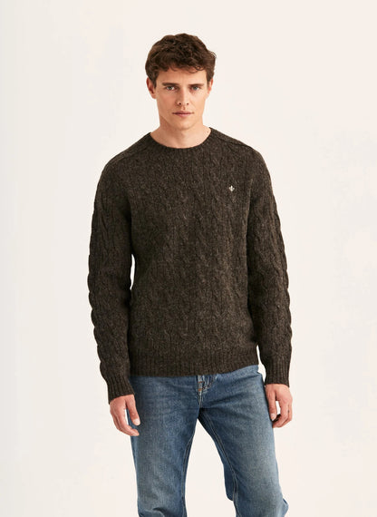 Morris Archard Cable Sweater