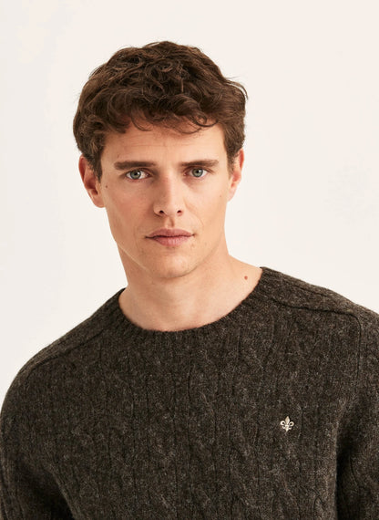 Morris Archard Cable Sweater
