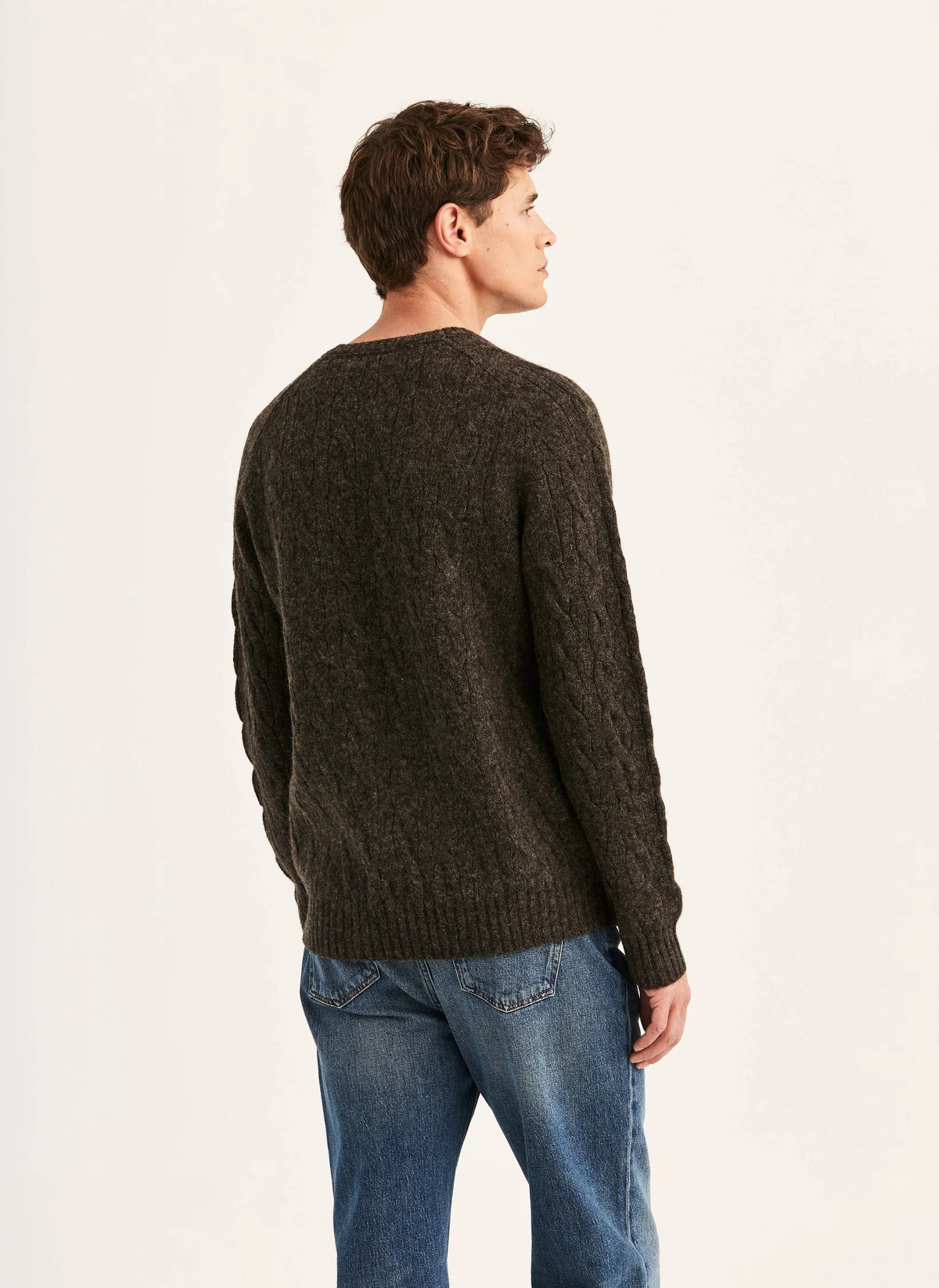 Morris Archard Cable Sweater