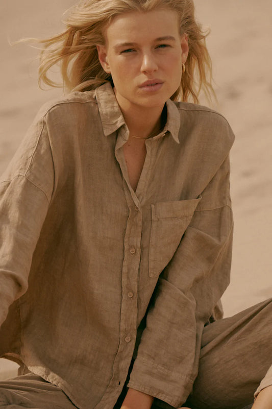 Penn&Ink Linen Blouse