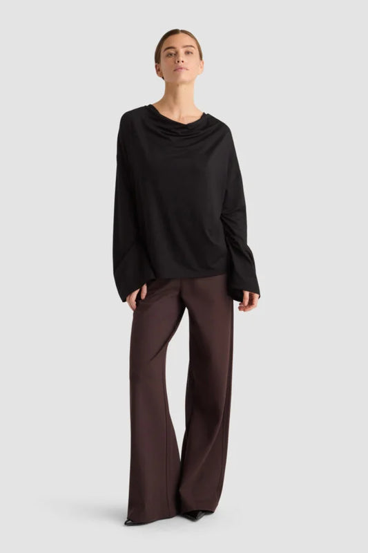Residus Genna Top Black